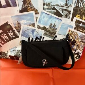 Vera Bradley Black Quilted Clutch